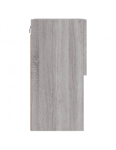 Mobile TV con Luci LED Grigio Sonoma 40,5x30x60 cm