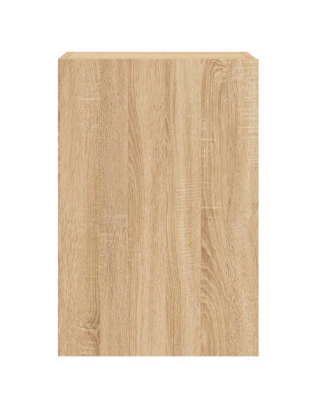 Mobili TV Muro 2pz Rovere Sonoma 40,5x30x60cm Legno Multistrato