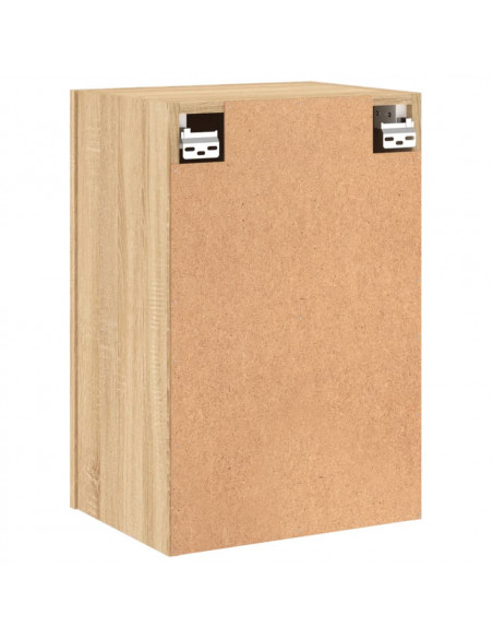 Mobili TV Muro 2pz Rovere Sonoma 40,5x30x60cm Legno Multistrato