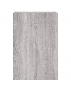 Mobile TV Parete Grigio Sonoma 40,5x30x60 cm Legno Multistrato 2