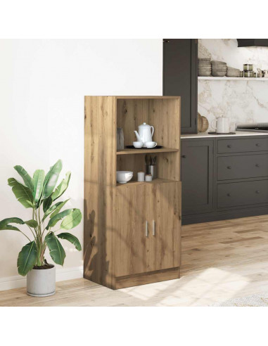 Armadietto Rovere Artigianale 57x41,5x131,5 cm in Truciolato