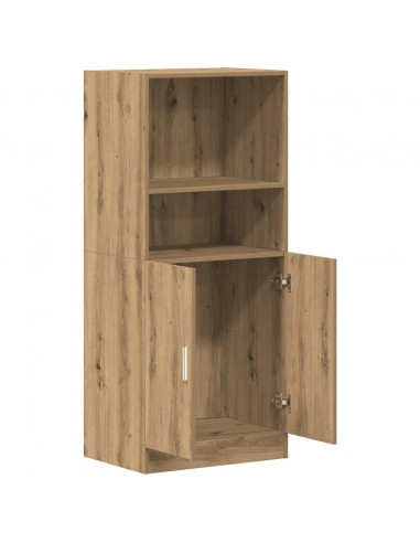 Armadietto Rovere Artigianale 57x41,5x131,5 cm in Truciolato