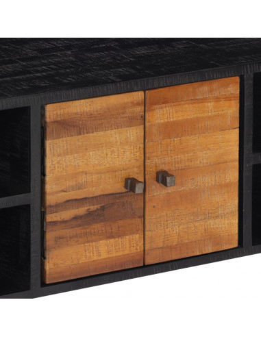 Mobile Porta TV 112x31x45 cm in Teak Massello di Recupero