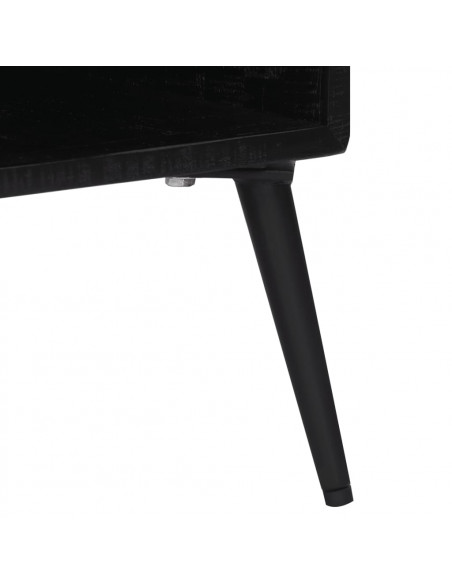 Mobile Porta TV 112x31x45 cm in Teak Massello di Recupero