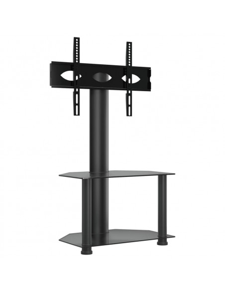 Supporto TV Angolare 2 Livelli per 32-70 Pollici Nero