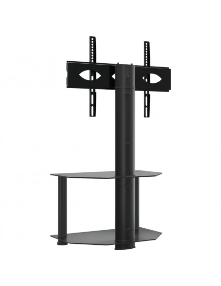 Supporto TV Angolare 2 Livelli per 32-70 Pollici Nero