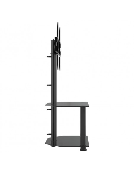 Supporto TV Angolare 2 Livelli per 32-70 Pollici Nero