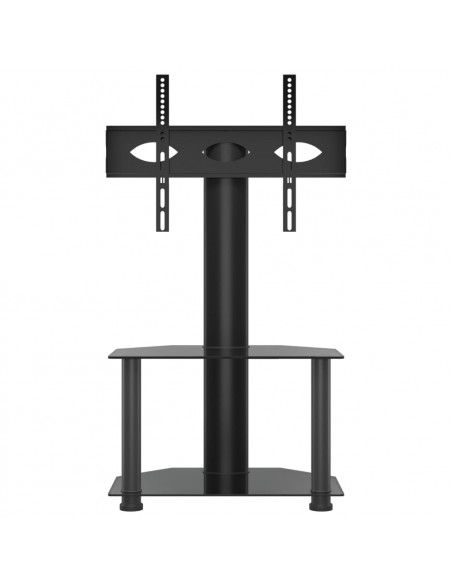 Supporto TV Angolare 2 Livelli per 32-70 Pollici Nero