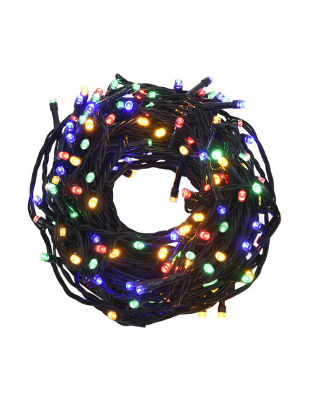Stringa LED con 150 Luci LED Multicolore 15 m in PVC