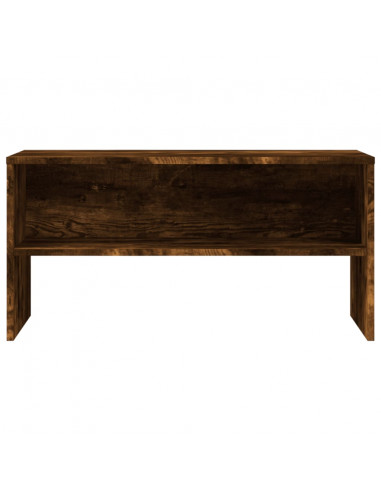Mobile Porta TV Rovere Fumo 80x40x40 cm in Legno Multistrato