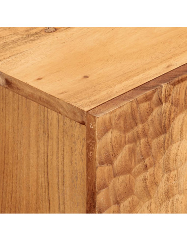 Mobile Porta TV 105x33x46 cm in Legno Massello di Acacia