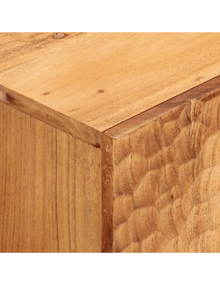 Mobile Porta TV 105x33x46 cm in Legno Massello di Acacia