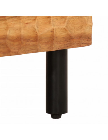 Mobile Porta TV 70x33x46 cm in Legno Massello di Acacia