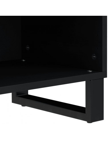 Mobile TV 80x33x46cm Legno Massello Mango e Legno Multistrato