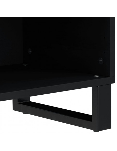 Mobile TV 80x33x46cm Legno Massello Mango e Legno Multistrato