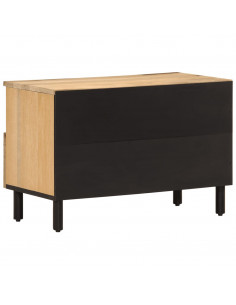 Mobile Porta TV 70x33x46 cm in Legno Massello di Mango 2