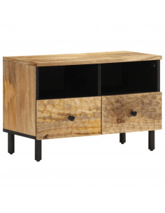 Mobile Porta TV 70x33x46 cm in Legno Massello di Mango 2