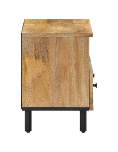 Mobile Porta TV 70x33x46 cm in Legno Massello di Mango