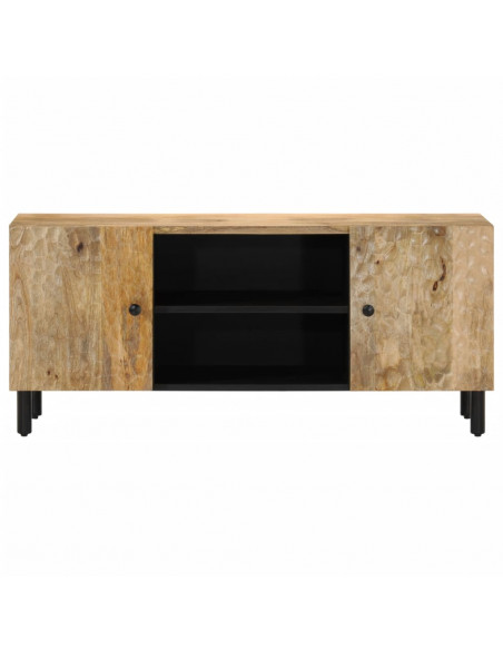 Mobile Porta TV 105x33x46cm in Legno Massello di Mango