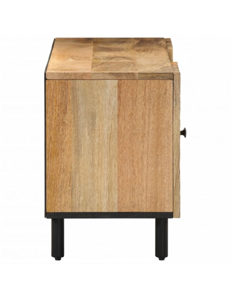 Mobile Porta TV 105x33x46cm in Legno Massello di Mango