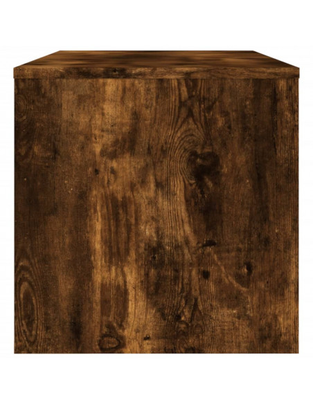 Mobile Porta TV Rovere Fumo 120x34x37 cm Legno Multistrato