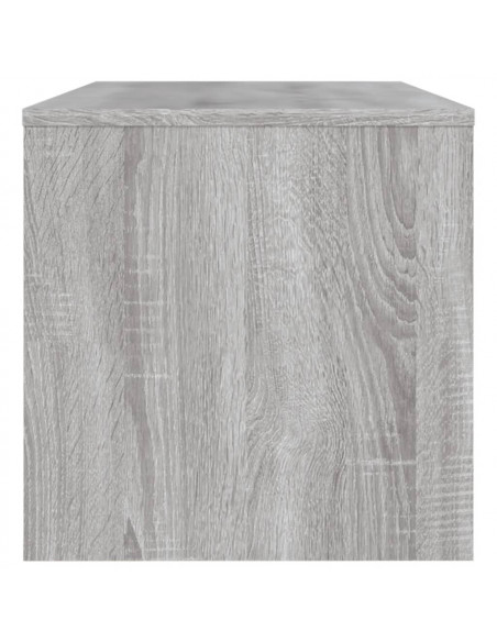 Mobile Porta TV Grigio Sonoma 120x34x37 cm in Legno Multistrato