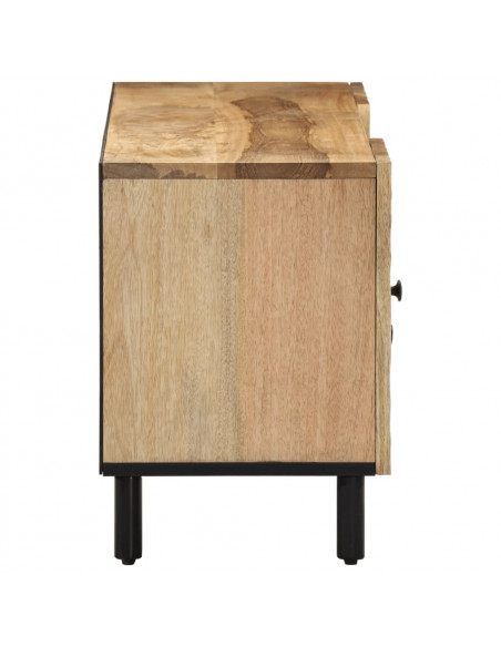 Mobile Porta TV 105x33x46cm in Legno Massello di Mango