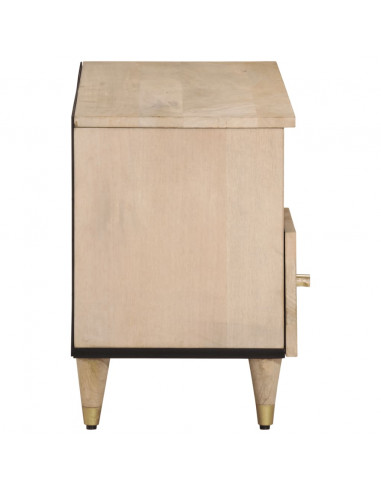 Mobile Porta TV 100x33x46 cm in Legno Massello di Mango