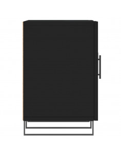 Mobile Porta TV Nero 150x30x50 cm in Legno Multistrato 2