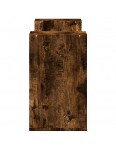 Mobili TV 2 pz Rovere Fumo 75x30x50 cm in Legno Multistrato 2