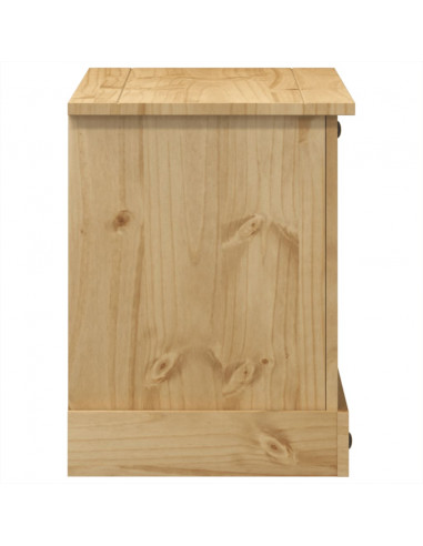 Mobile Porta TV Corona 100x40x52 cm in Legno Massello di Pino