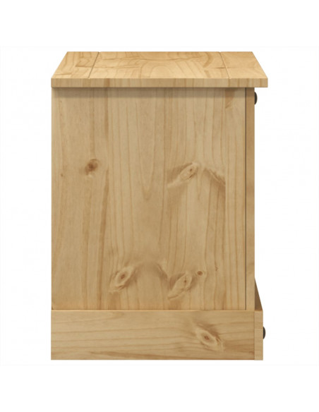 Mobile Porta TV Corona 100x40x52 cm in Legno Massello di Pino
