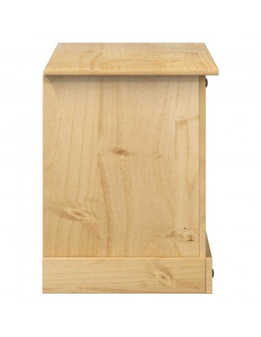 Mobile Porta TV Corona 100x45x58 cm in Legno Massello di Pino