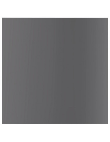 Ripiani per Libreria 8pz Grigio Lucido 40x40x1,5cm Multistrato