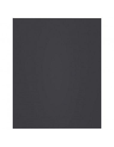 Ripiani per Libreria 8pz Grigi 40x50x1,5cm in Legno Multistrato