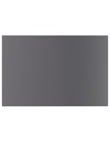 Ripiani per Libreria 8pz Grigio Lucido 60x40x1,5cm Multistrato