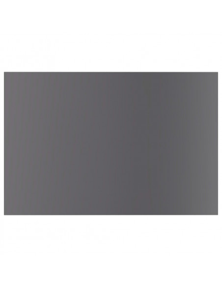 Ripiani per Libreria 8pz Grigio Lucido 60x40x1,5cm Multistrato
