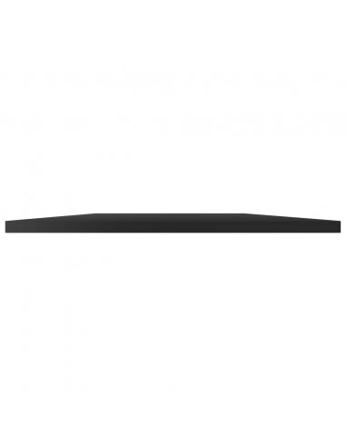 Ripiani per Libreria 8pz Nero Lucido 60x50x1,5cm Multistrato