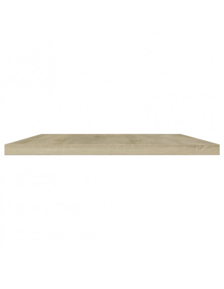 Ripiani per Libreria 4pz Rovere Sonoma 40x30x1,5cm Multistrato
