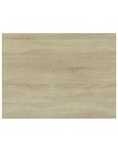 Ripiani per Libreria 4pz Rovere Sonoma 40x30x1,5cm Multistrato