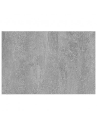 Ripiani per Libreria 4pz Grigio Cemento 60x40x1,5cm Multistrato