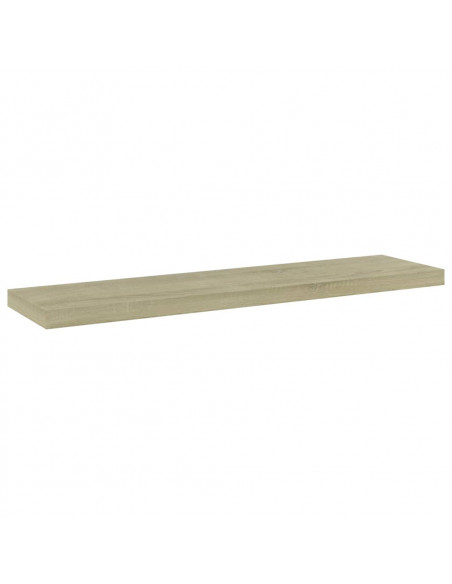 Ripiani per Libreria 4pz Rovere Sonoma 40x10x1,5cm Multistrato