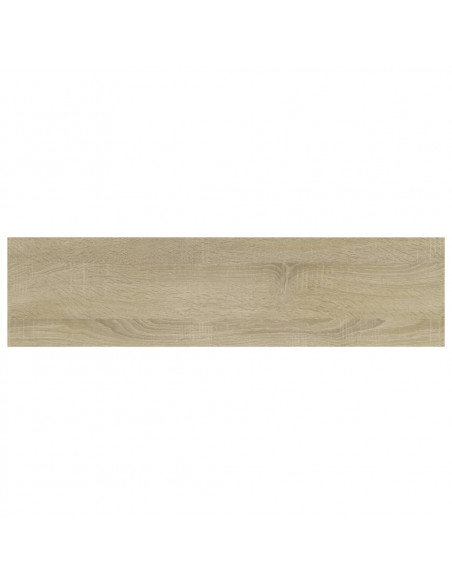 Ripiani per Libreria 4pz Rovere Sonoma 40x10x1,5cm Multistrato