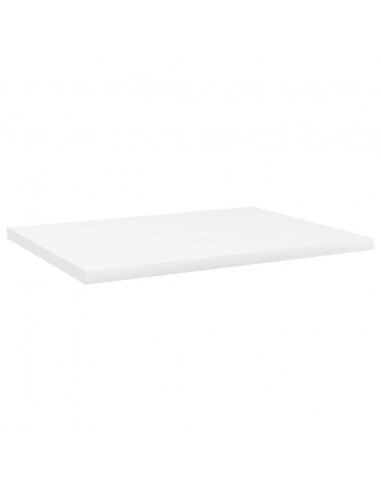 Ripiani per Libreria 4pz Bianchi 40x30x1,5 cm Legno Multistrato