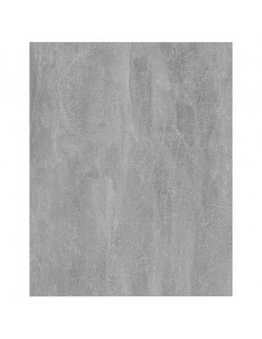 Ripiani per Libreria 4pz Grigio Cemento 40x50x1,5cm Multistrato