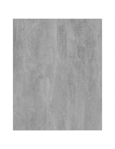 Ripiani per Libreria 4pz Grigio Cemento 40x50x1,5cm Multistrato