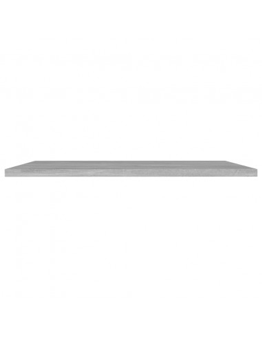 Ripiani per Libreria 4pz Grigio Cemento 40x50x1,5cm Multistrato