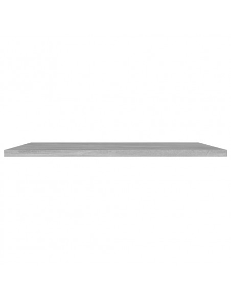 Ripiani per Libreria 4pz Grigio Cemento 40x50x1,5cm Multistrato