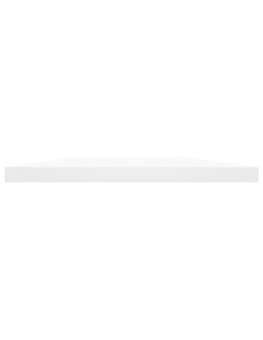 Ripiani per Libreria 4pz Bianchi 60x40x1,5 cm Legno Multistrato