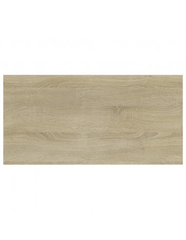 Ripiani per Libreria 4pz Rovere Sonoma 40x20x1,5cm Multistrato
